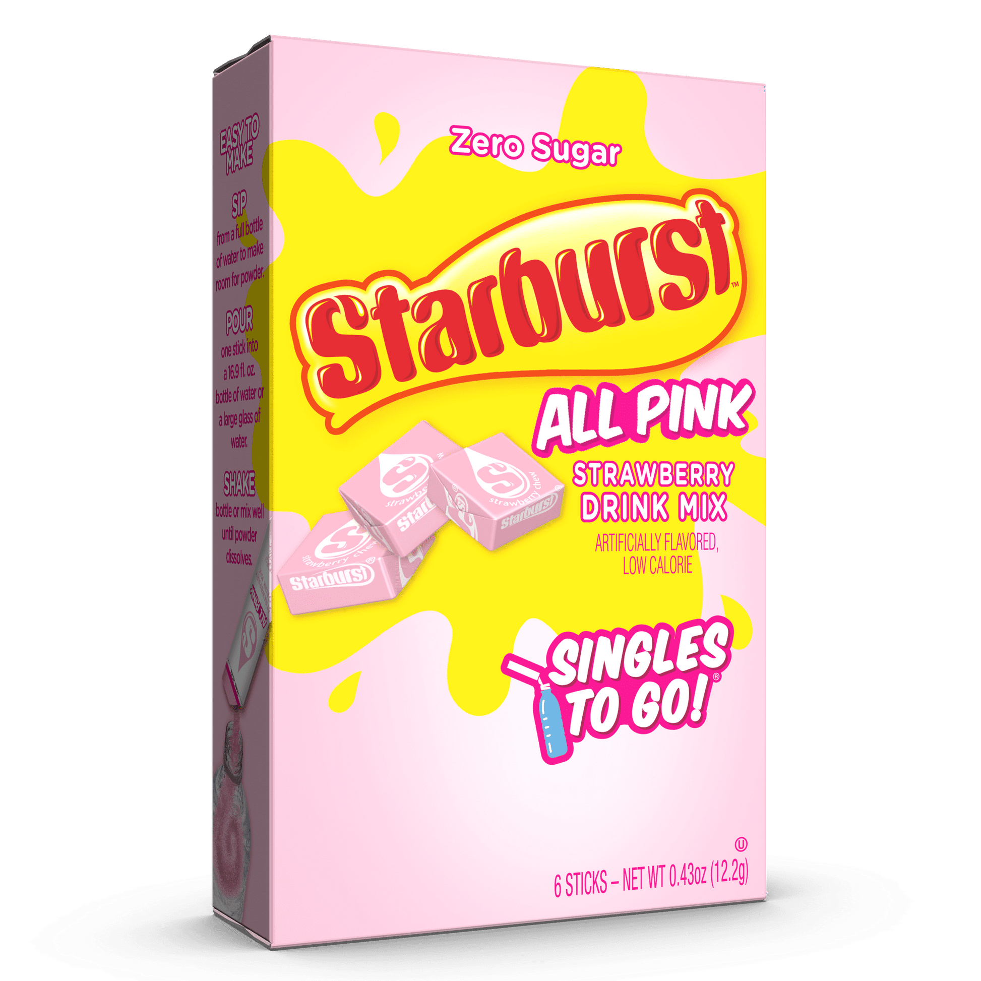 Starburst Strawberry Singles To Go 