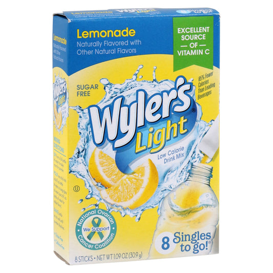 Wyler's Light Lemon Iced Tea Drink Mix 8ct   