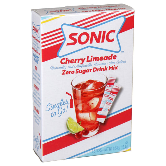 Sonic Cherry Limeade Zero Sugar Drink Mix, 6ct